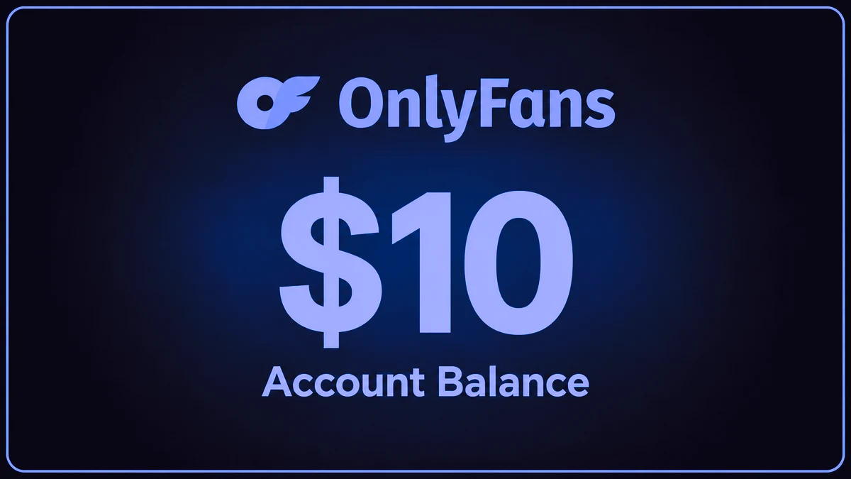 OnlyFans Balance $10